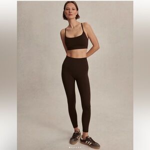 Varley Brown Always High-Rise Leggings
